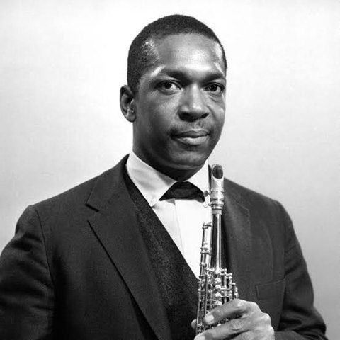 Portrait of John Coltrane